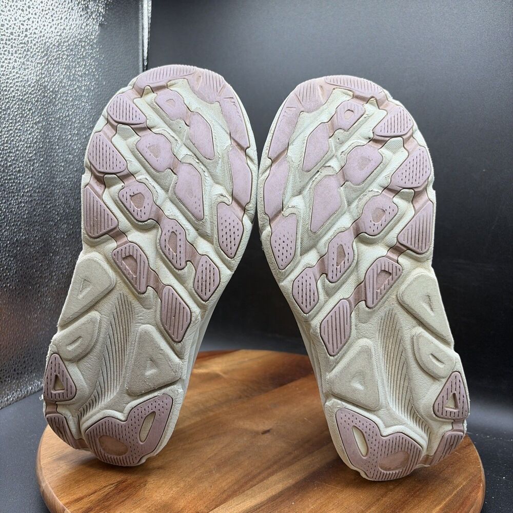 Hoka One One Clifton 9 Women's Size 8 B Road Running Shoes Purple Blue Sneakers - Picture 7 of 8